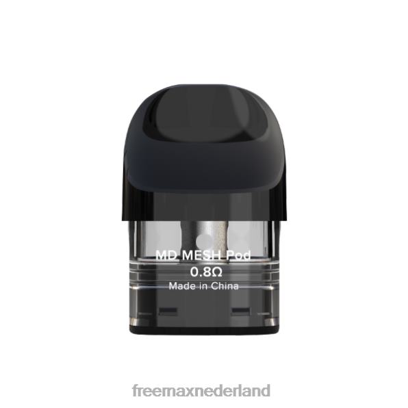 Z8BX2343 FreeMAX md mesh-pod zwart - Freemax Vape Review