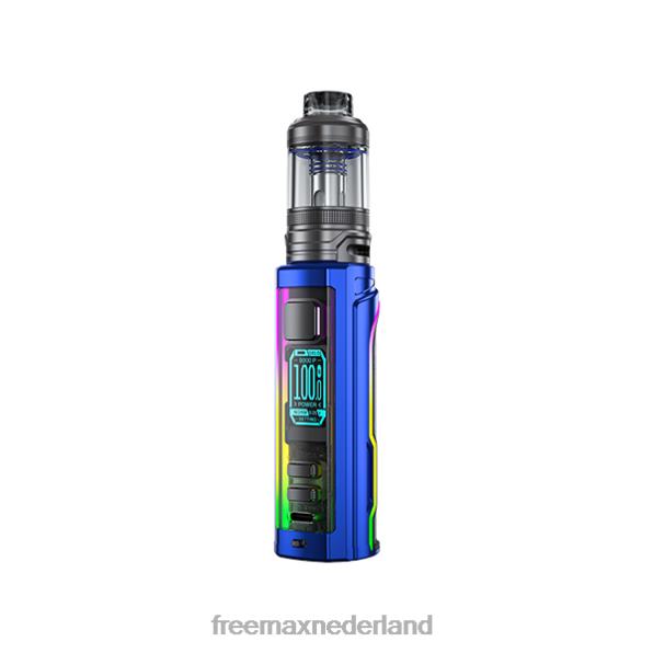 Z8BX2121 FreeMAX MARVOS x pro 100w-kit blauw - Freemax Nederland