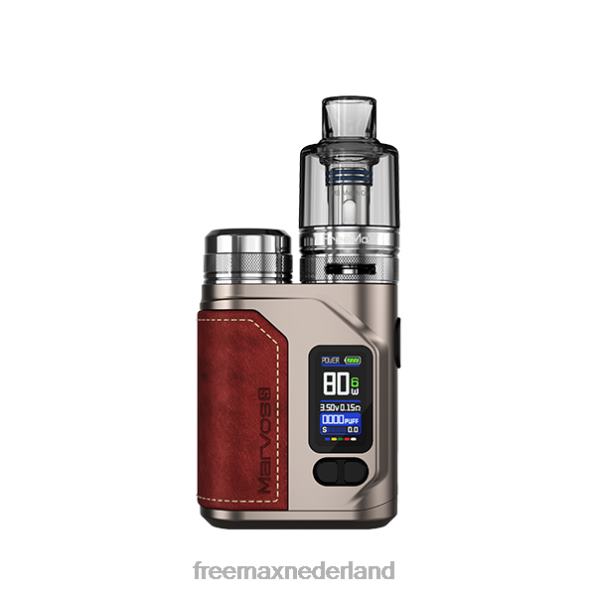 Z8BX237 FreeMAX MARVOS s 80w-set brons-rood - Freemax Store