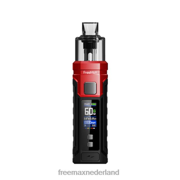 Z8BX252 FreeMAX MARVOS 60w-set rood Zwart - Freemax Amsterdam