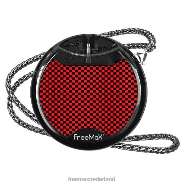 Z8BX274 FreeMAX MAXPOD cirkel kit koolstofvezel rood - Freemax Vape Kit