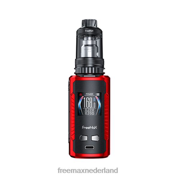Z8BX2129 FreeMAX MAXUS max pro 168w kit 2ml rood - Freemax Flavormax