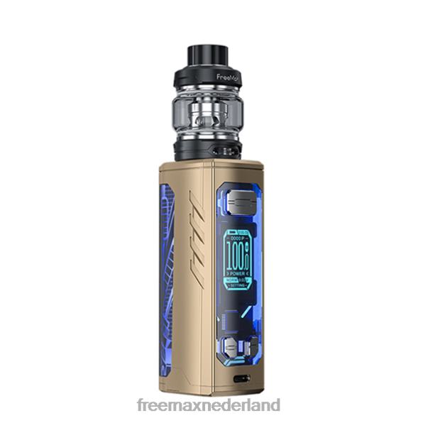 Z8BX2154 FreeMAX MAXUS solo 100w-kit gouden - Freemax Vape Kit