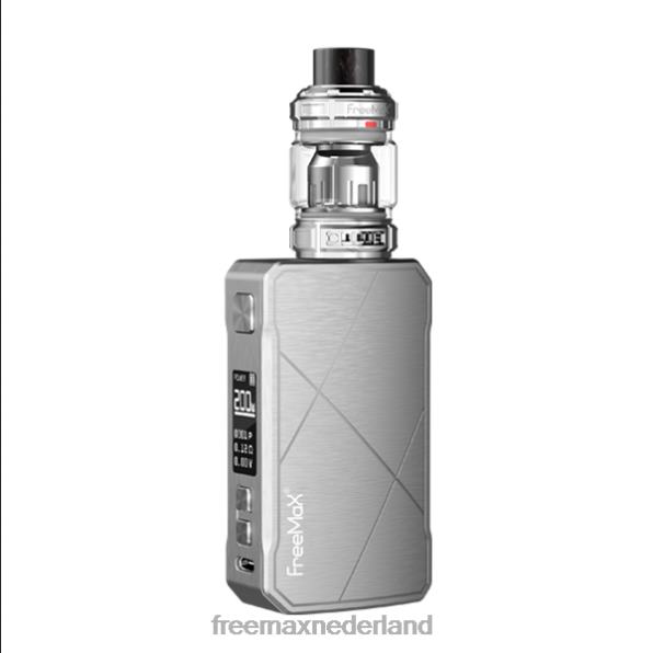 Z8BX24 FreeMAX MAXUS 200W-set zilver - Freemax Vape Kit
