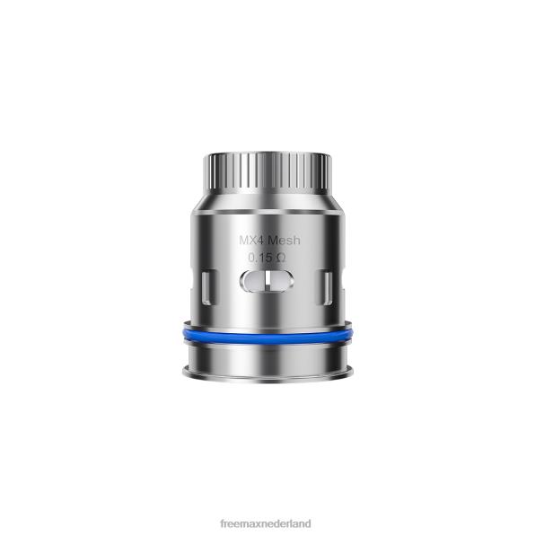 Z8BX2300 FreeMAX mx mesh-spoel ss mx4 - Freemax Vape Review